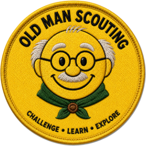 Old Man Scouting badge