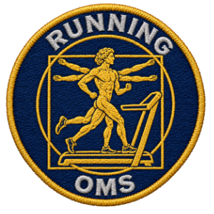 Running badge